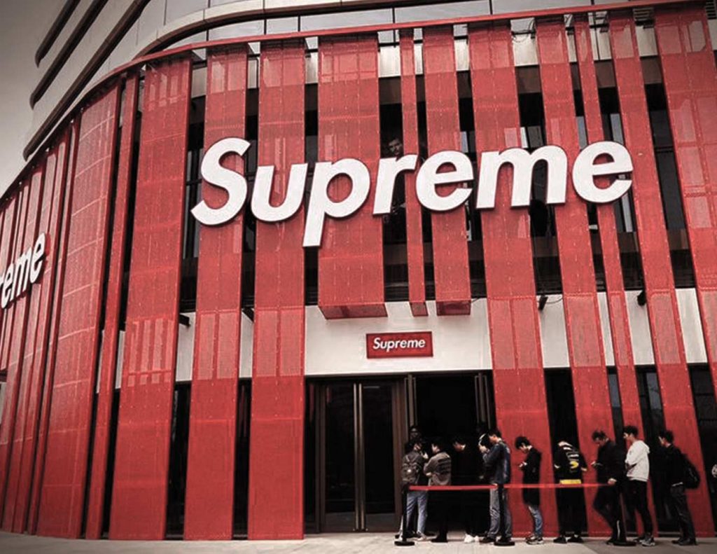 Supreme referênica mundial no streetwear