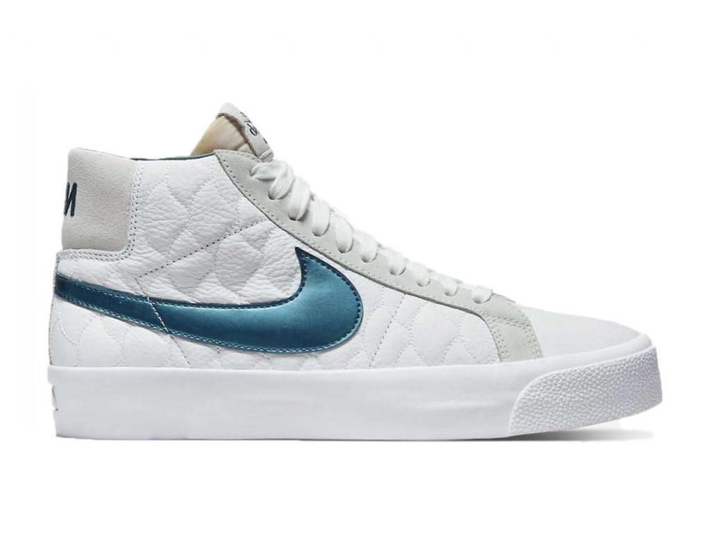 Tênis Nike Sb Blazer mid X Eric Koston Lateral