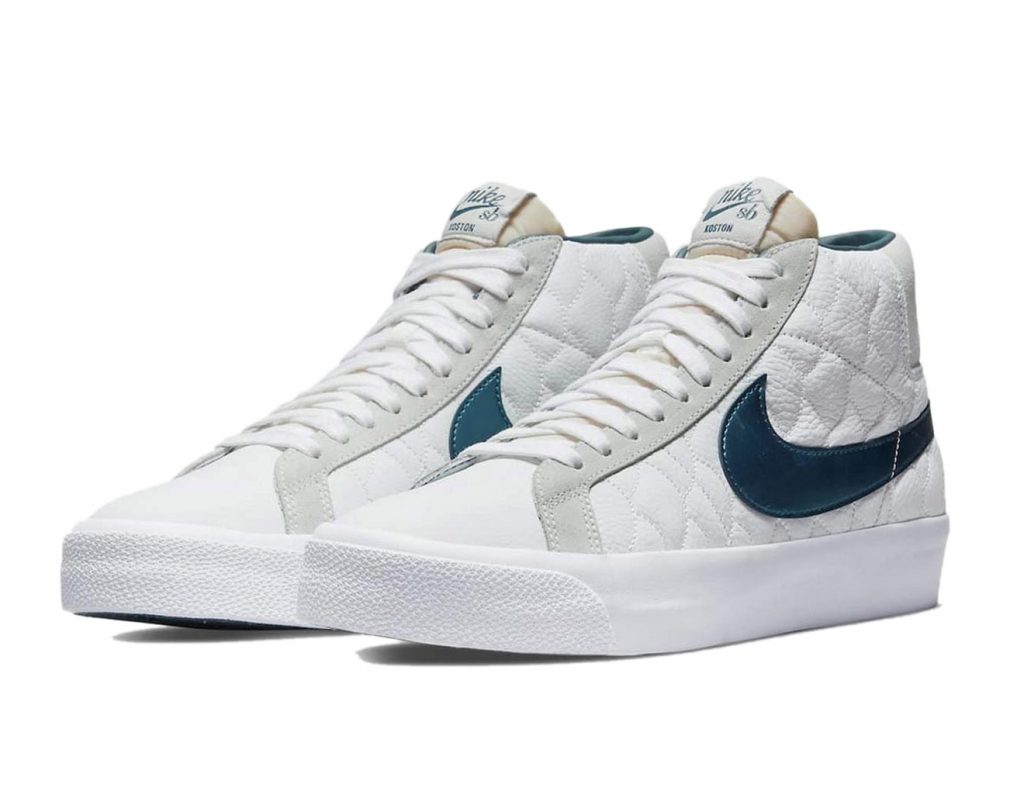 Tênis Nike Sb Blazer mid X Eric Koston visão de lado
