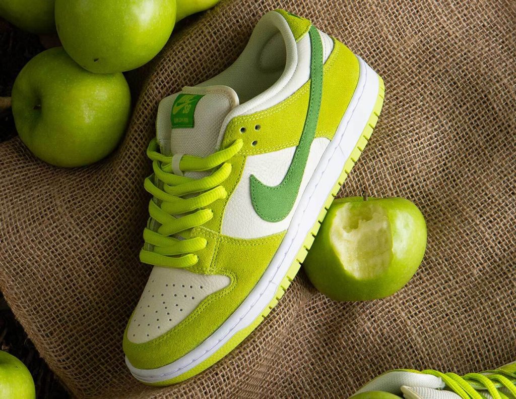 Tenis Nike Sb Dunk versão Green Apple