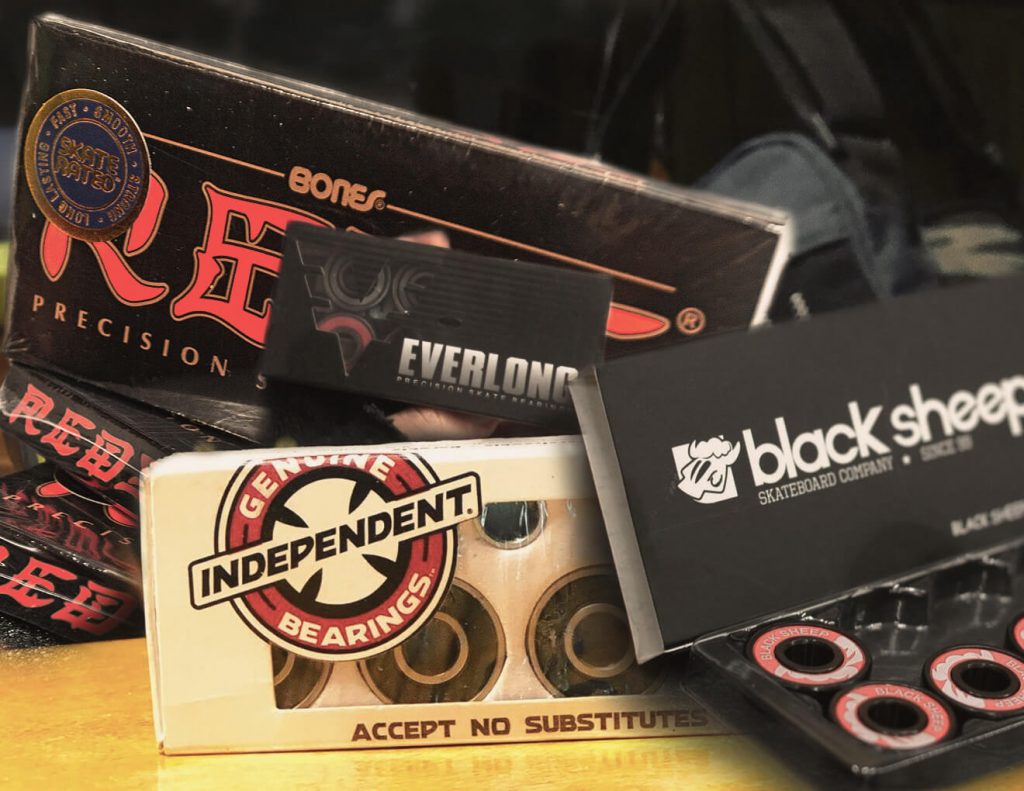 Rolamentos para Skate da Black e Independent