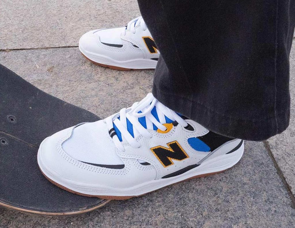 Tênis branco da New Balance