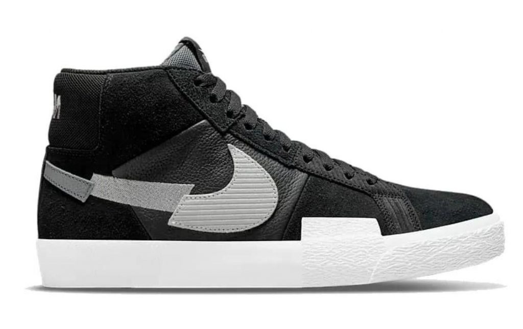 TÊNIS NIKE SB ZOOM BLAZER MID PREMIUM MOSAIC BLACK GREY DA8854001
