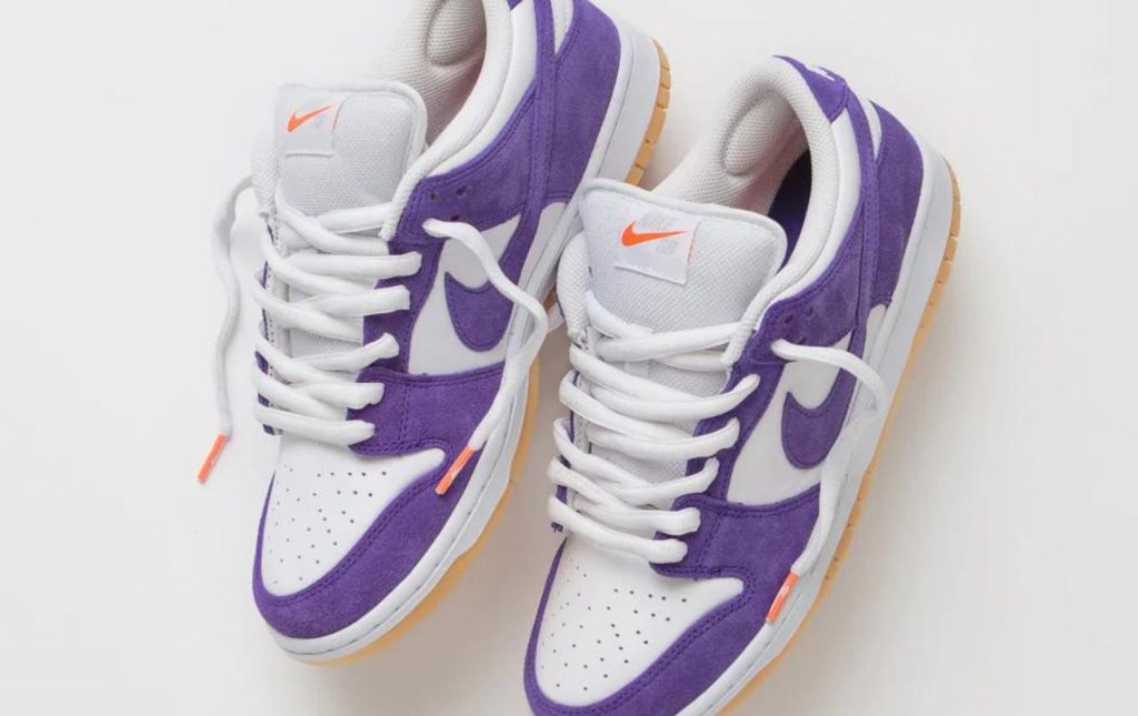 Tênis Nike Sb Dunk Low Pro Orange Label Court Purple