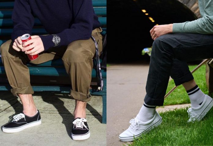 Diferenças entre os 2 Vans Authentic e Vans Era