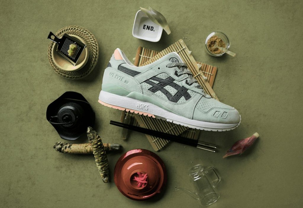 END. x ASICS GEL-Nimbus 10.1 “Milk” 3 Asics x End. Wasabi